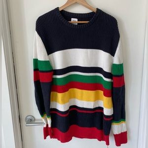 STRIPED ZARA KNIT SWEATER